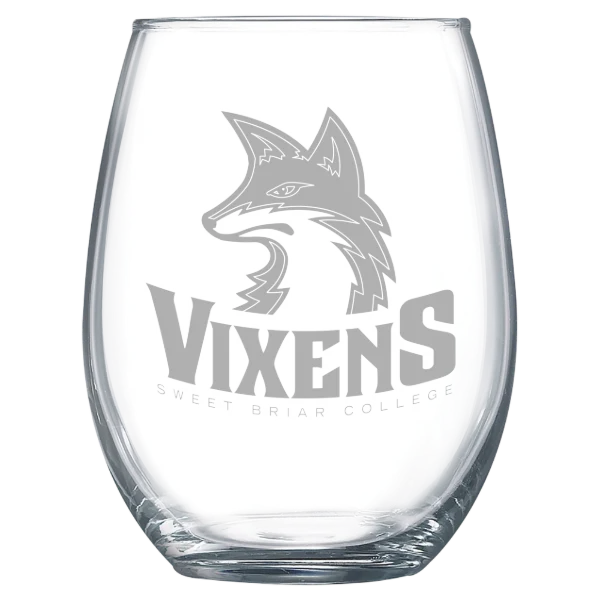 Sweet Briar College Polar Camel 15 oz. Stemless Wine Glass