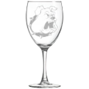Texas Lutheran University Polar Camel 10 1/2 oz. Wine Glass