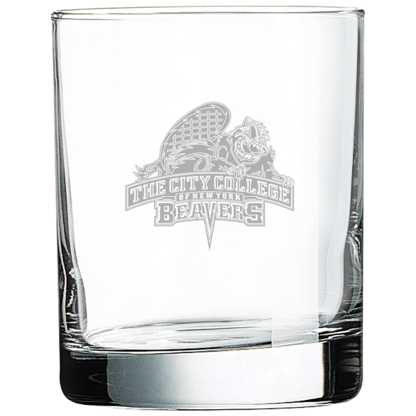 The City College of New York Polar Camel 10 1/2 oz. On The Rocks Glass