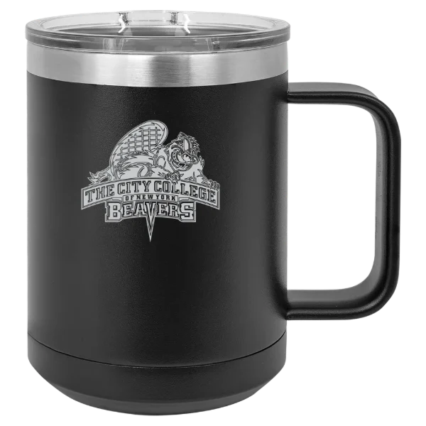 The City College of New York Polar Camel 15 oz. Mug with Slider Lid