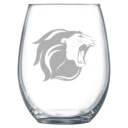 The College of New Jersey Polar Camel 15 oz. Stemless Wine Glass