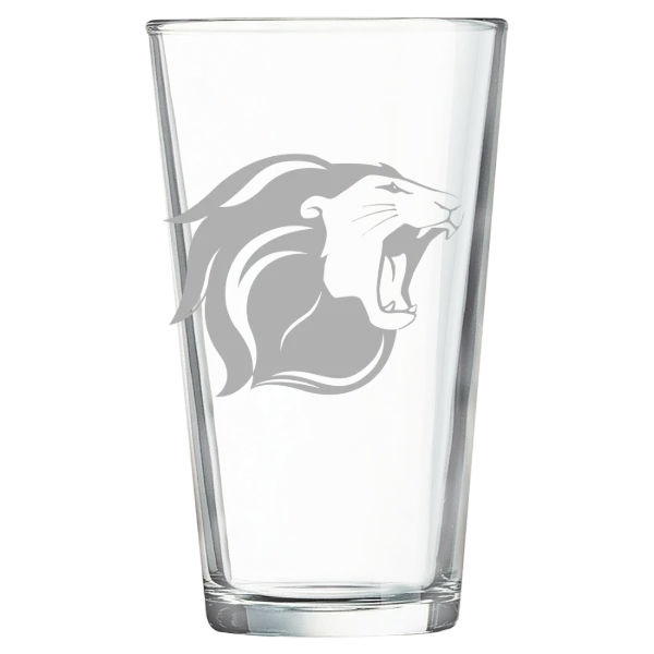 The College of New Jersey Polar Camel 16 oz. Pint Mixing Glass
