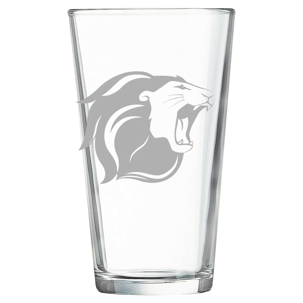 The College of New Jersey Polar Camel 16 oz. Pint Mixing Glass
