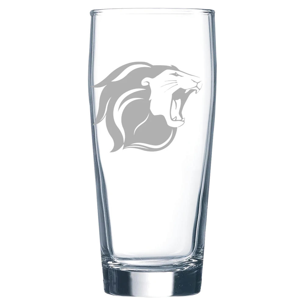 The College of New Jersey Polar Camel 16 oz. Willi Becher Beer Glass