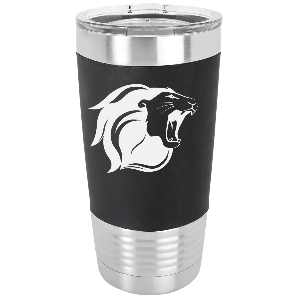 The College of New Jersey Polar Camel 20 oz. Silicone Grip Tumbler with Standard Lid