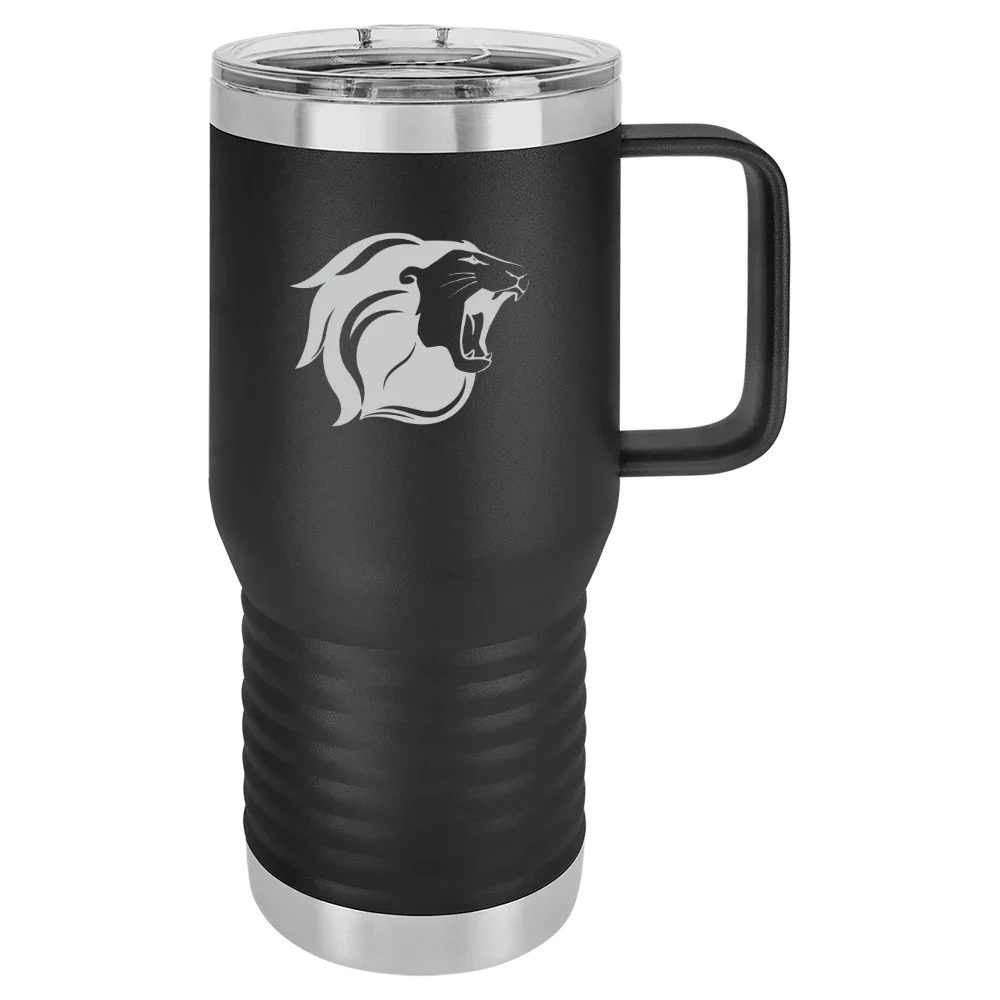The College of New Jersey Polar Camel 20 oz. Travel Mug with Slider Lid