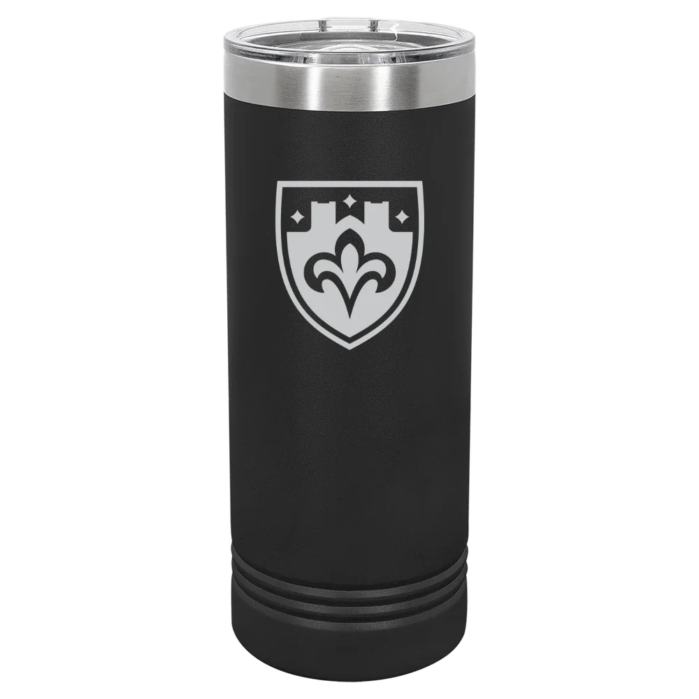 The College of St. Scholastica Polar Camel 22 oz. Skinny Tumbler with Slider Lid