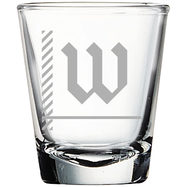 The College of Wooster Polar Camel 1.7 oz. Shot Glass
