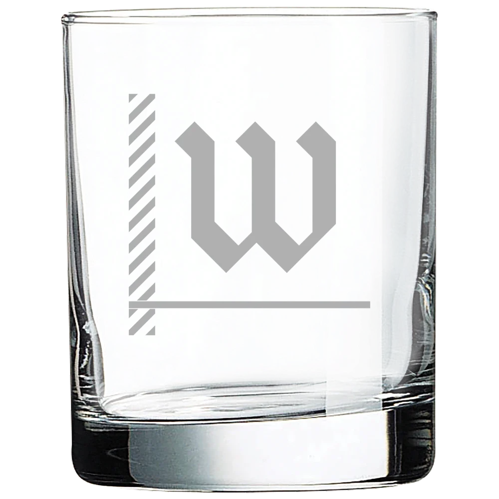 The College of Wooster Polar Camel 10 1/2 oz. On The Rocks Glass