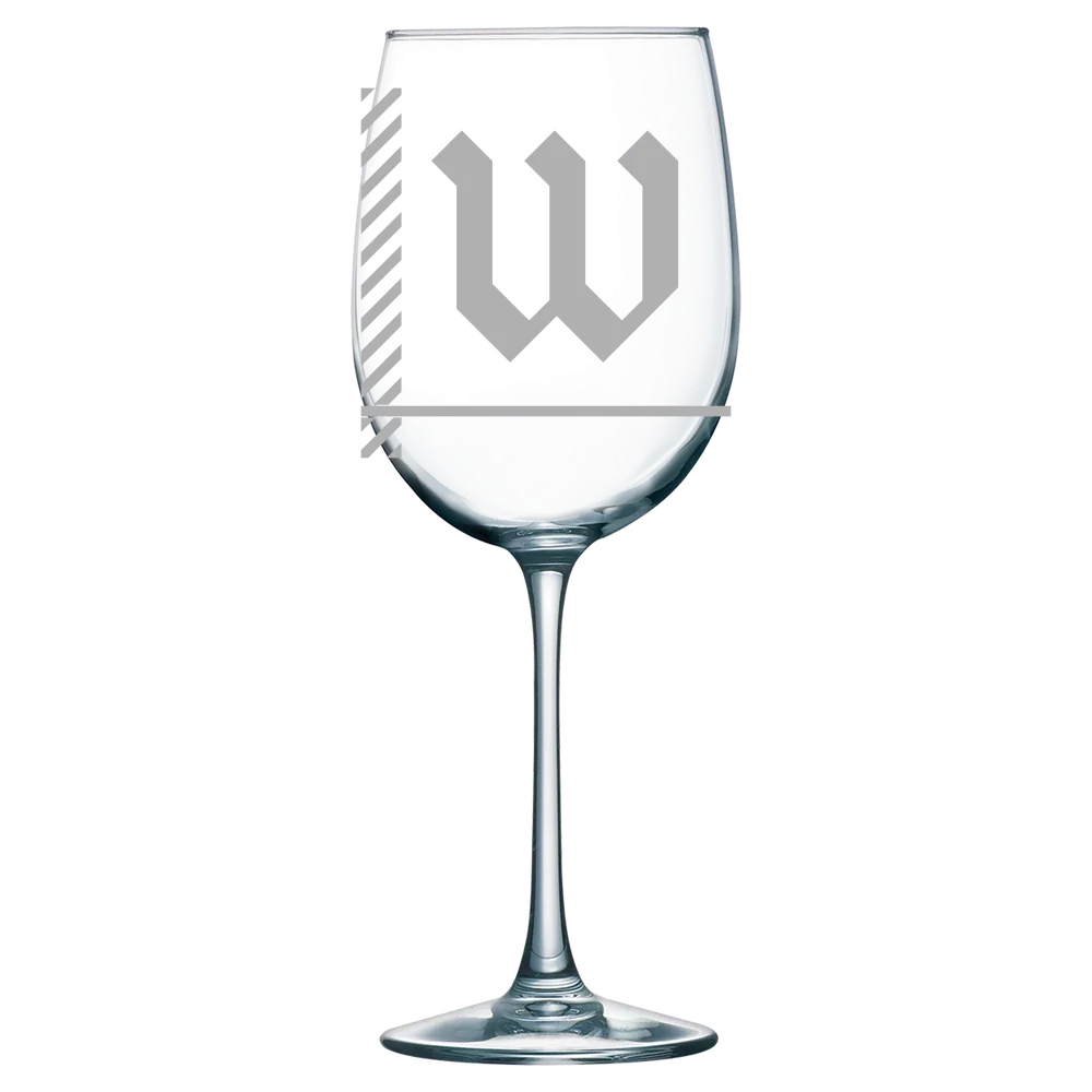 The College of Wooster Polar Camel 19 oz. Wine Glass