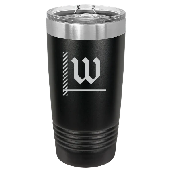 The College of Wooster Polar Camel 20 oz. Ringneck Tumbler with Slider Lid