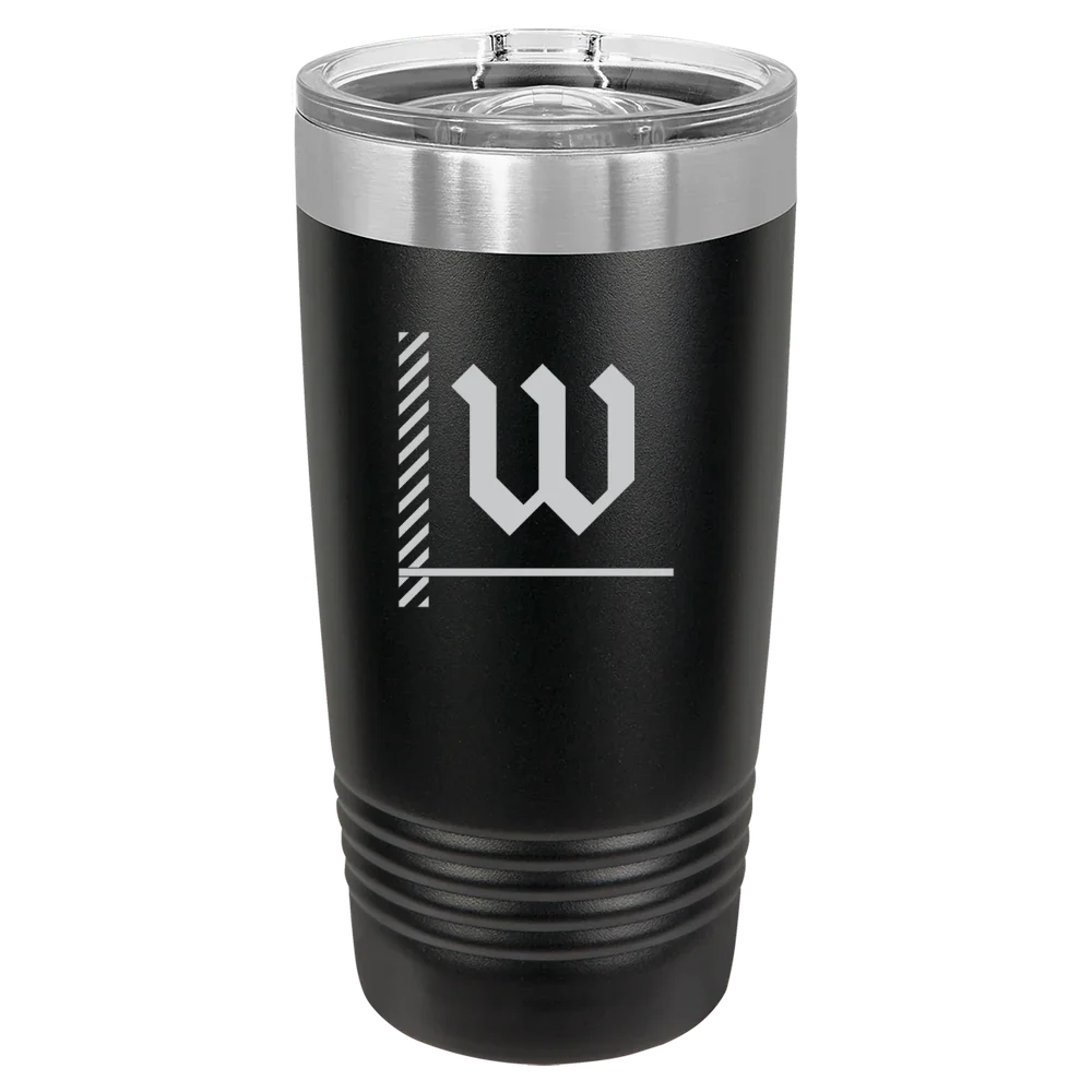 The College of Wooster Polar Camel 20 oz. Ringneck Tumbler with Slider Lid
