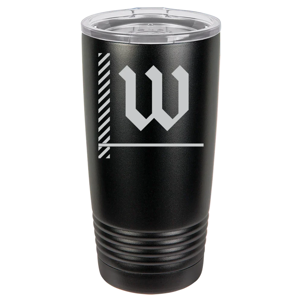 The College of Wooster Polar Camel 20 oz. Ringneck Tumbler with Standard Lid