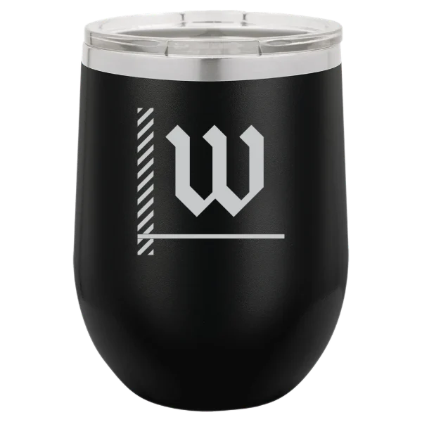 The College of Wooster Polar Camel 12 oz. Stemless Wine Tumbler