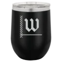 The College of Wooster Polar Camel 12 oz. Stemless Wine Tumbler