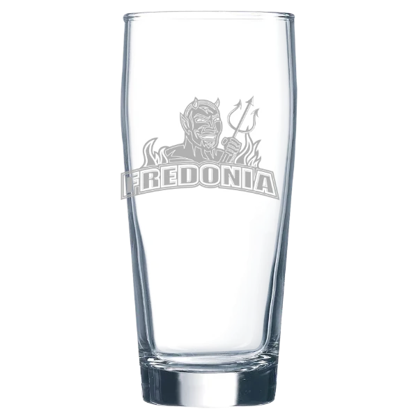 The State University of New York at Fredonia Polar Camel 16 oz. Willi Becher Beer Glass