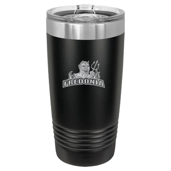 The State University of New York at Fredonia Polar Camel 20 oz. Ringneck Tumbler with Slider Lid