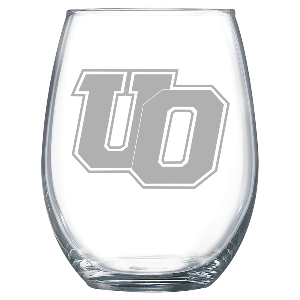 The University of Olivet  Polar Camel 15 oz. Stemless Wine Glass