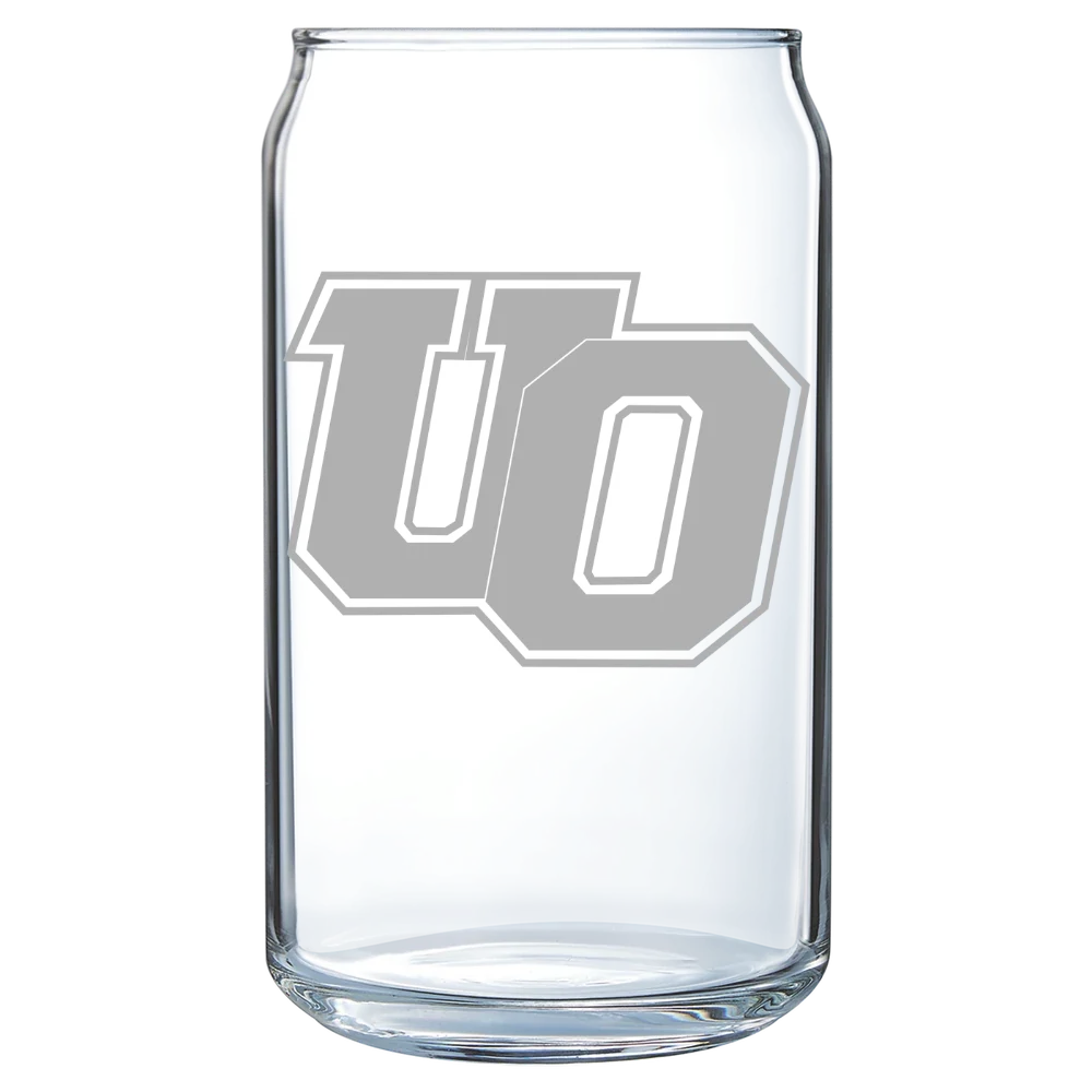 The University of Olivet  Polar Camel 16 oz. Can Glass