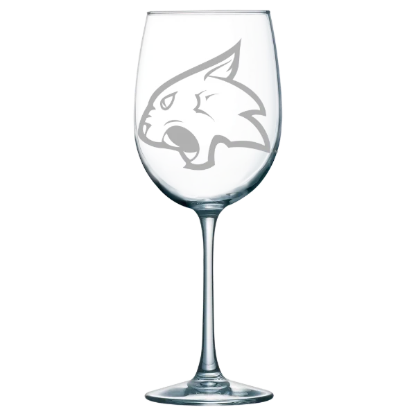 Thiel College Polar Camel 19 oz. Wine Glass