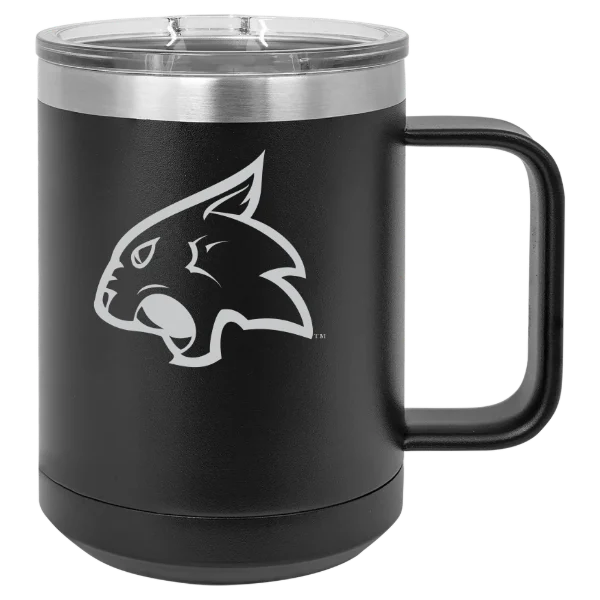 Thiel College Polar Camel 15 oz. Mug with Slider Lid