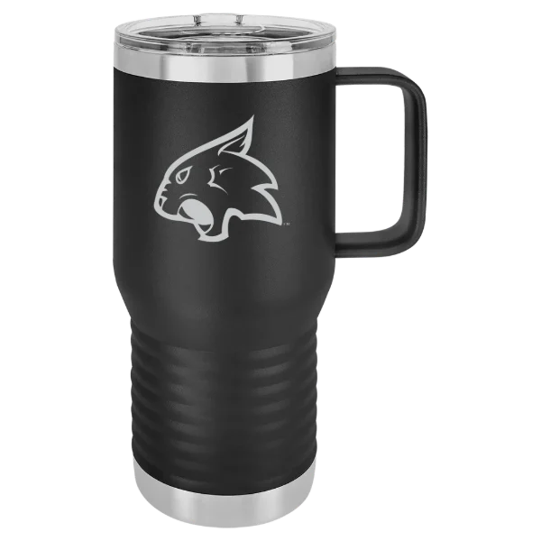 Thiel College Polar Camel 20 oz. Travel Mug with Slider Lid