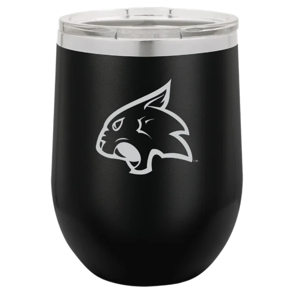Thiel College Polar Camel 12 oz. Stemless Wine Tumbler