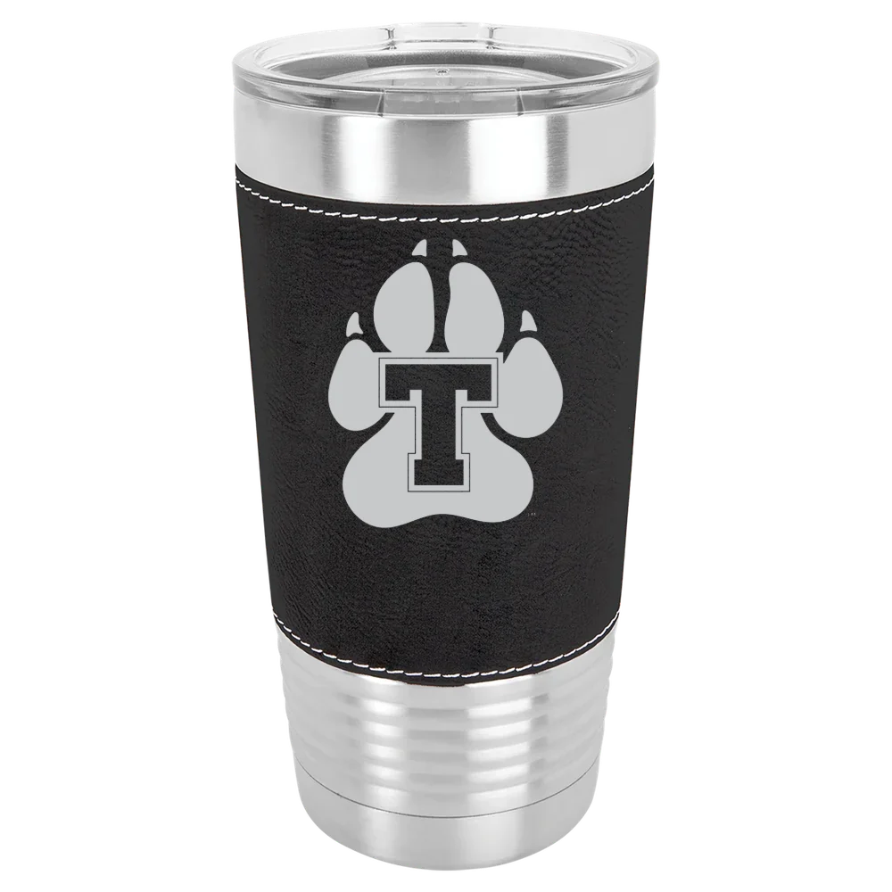 Thomas College Polar Camel 20 oz. Leatherette Grip Tumbler with Standard Lid