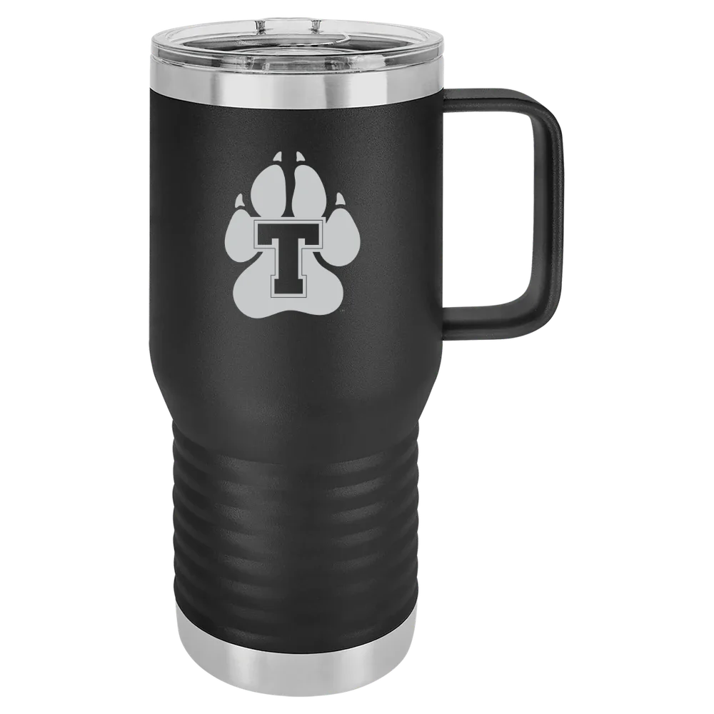 Thomas College Polar Camel 20 oz. Travel Mug with Slider Lid