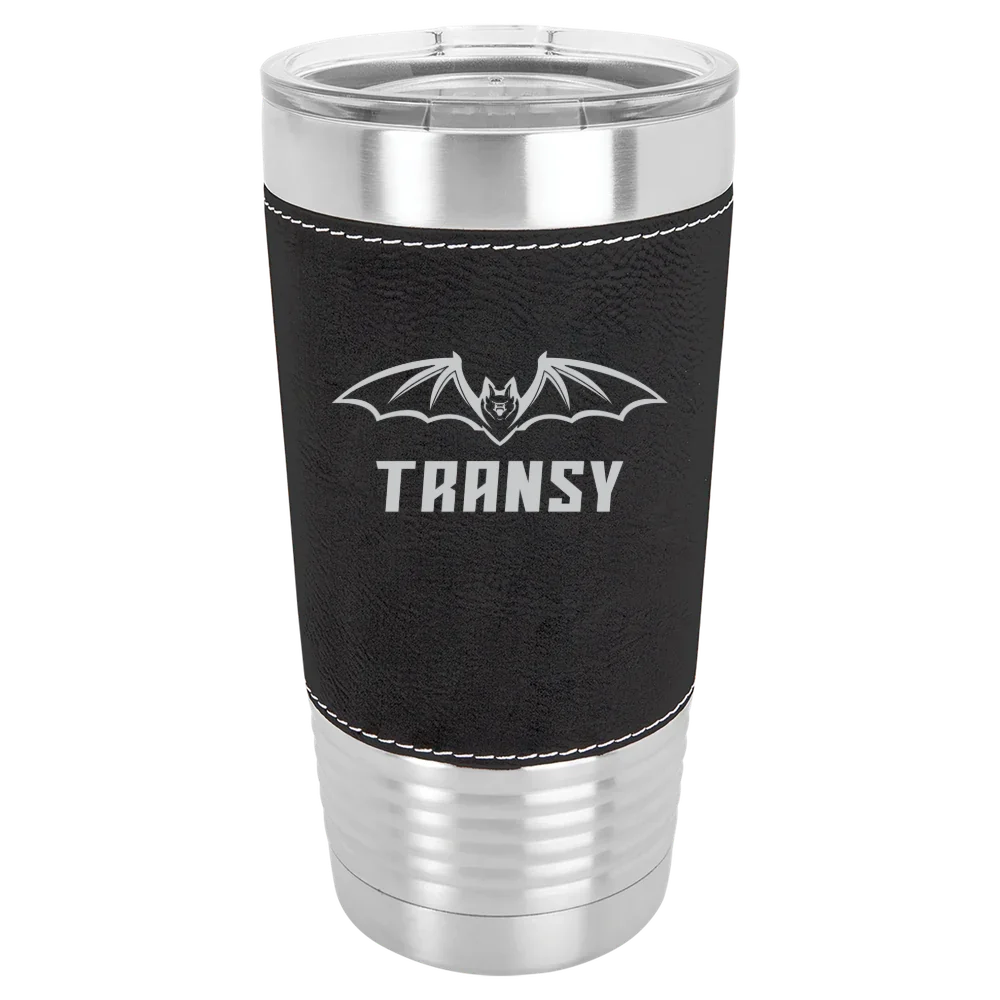 Transylvania University Polar Camel 20 oz. Leatherette Grip Tumbler with Standard Lid