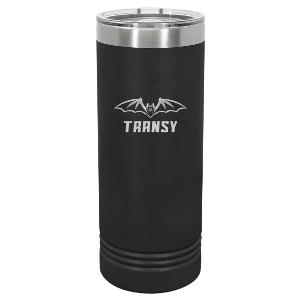 Transylvania University Polar Camel 22 oz. Skinny Tumbler with Slider Lid