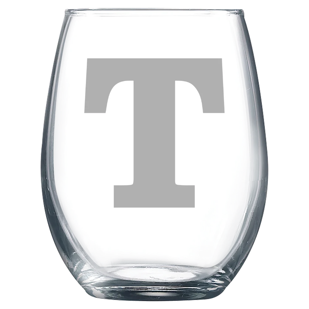 Trine University Polar Camel 9 oz. Stemless Wine Glass