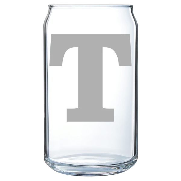 Trine University Polar Camel 16 oz. Can Glass