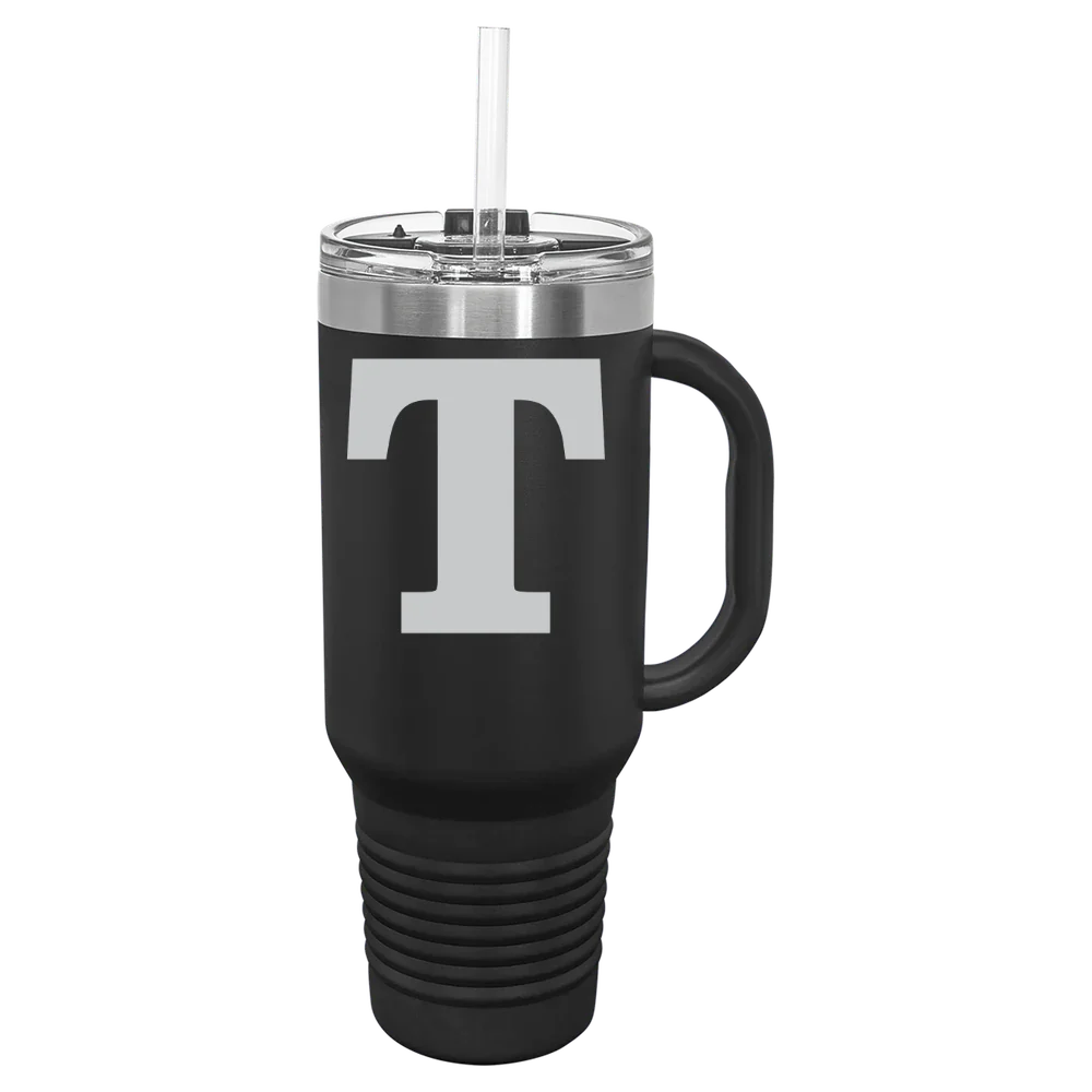 Trine University Polar Camel 40 oz. Travel Mug with Snap Lid & Straw