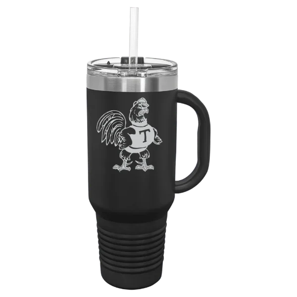 Trinity College (Connecticut) Polar Camel 40 oz. Travel Mug with Snap Lid & Straw