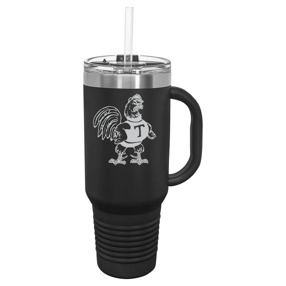 Trinity College (Connecticut) Polar Camel 40 oz. Travel Mug with Snap Lid & Straw