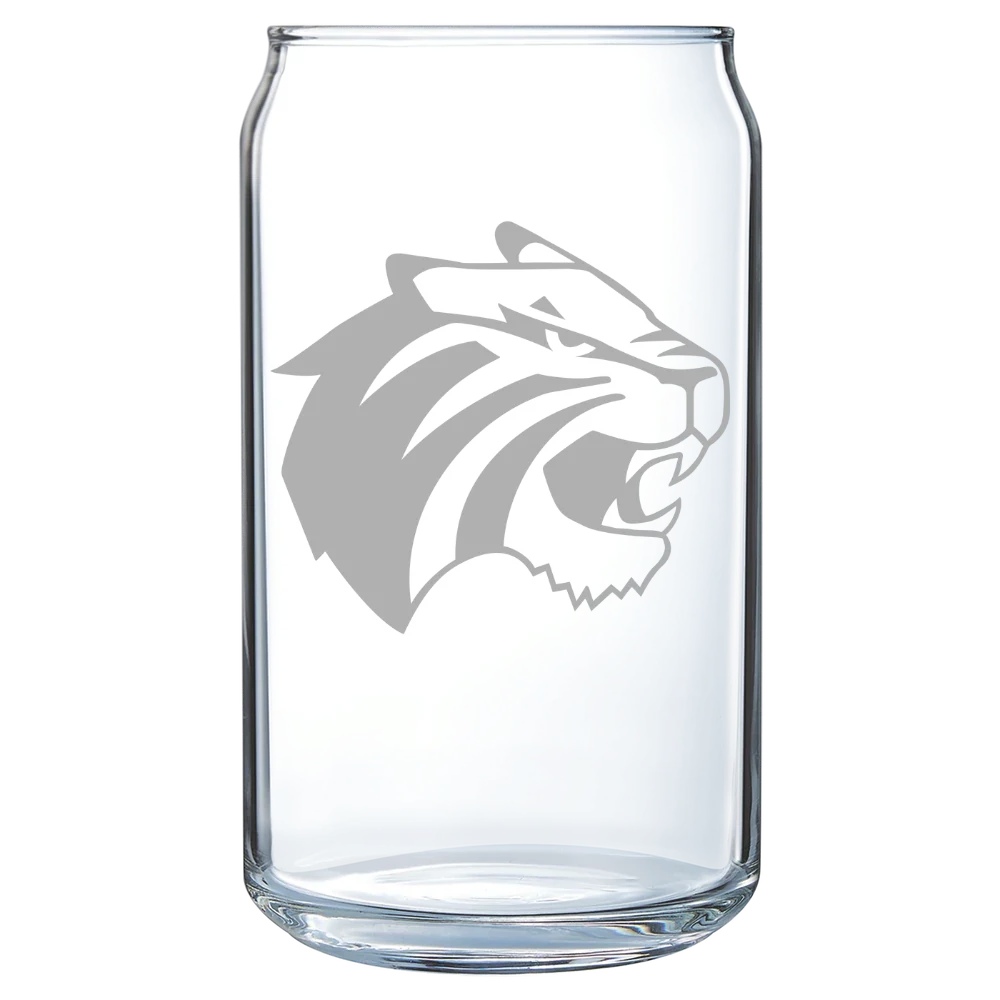 Trinity University (Texas) Polar Camel 16 oz. Can Glass