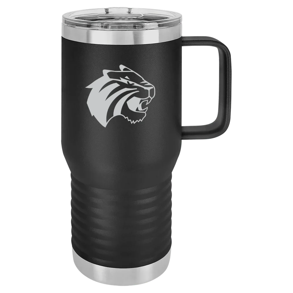 Trinity University (Texas) Polar Camel 20 oz. Travel Mug with Slider Lid