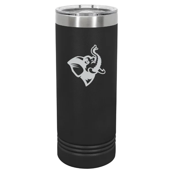 Tufts University Polar Camel 22 oz. Skinny Tumbler with Slider Lid