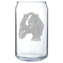 U.S. Coast Guard Academy Polar Camel 16 oz. Can Glass