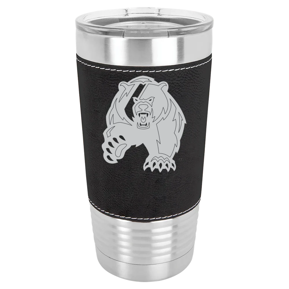 U.S. Coast Guard Academy Polar Camel 20 oz. Leatherette Grip Tumbler with Standard Lid