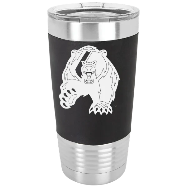U.S. Coast Guard Academy Polar Camel 20 oz. Silicone Grip Tumbler with Standard Lid