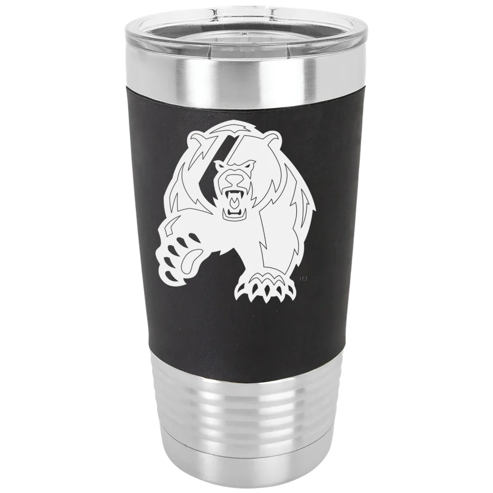 U.S. Coast Guard Academy Polar Camel 20 oz. Silicone Grip Tumbler with Standard Lid
