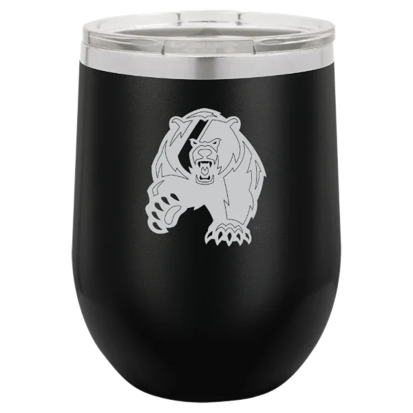 U.S. Coast Guard Academy Polar Camel 12 oz. Stemless Wine Tumbler