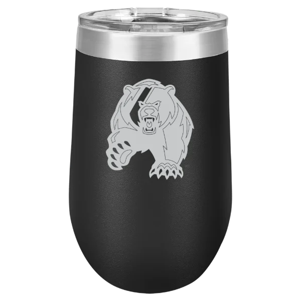 U.S. Coast Guard Academy Polar Camel 16 oz. Stemless Wine Tumbler