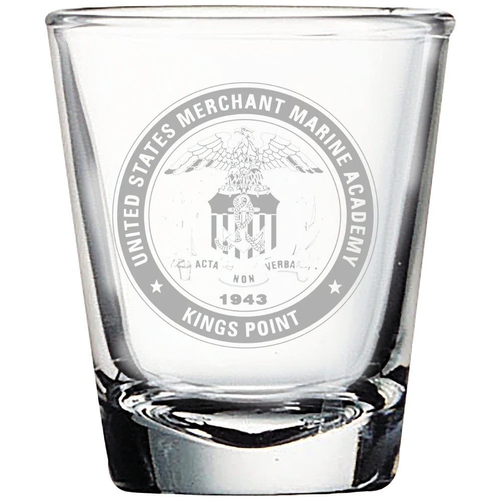 U.S. Merchant Marine Academy Polar Camel 1.7 oz. Shot Glass