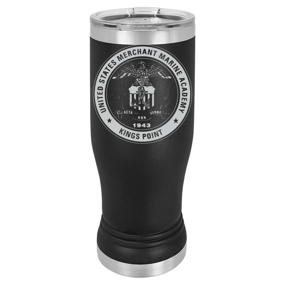 U.S. Merchant Marine Academy Polar Camel 14 oz. Pilsner Tumbler