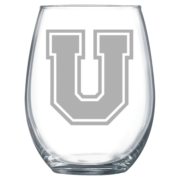 Union College (New York) Polar Camel 15 oz. Stemless Wine Glass