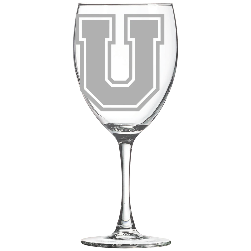 Union College (New York) Polar Camel 10 1/2 oz. Wine Glass