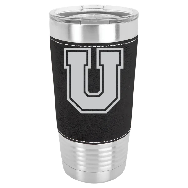 Union College (New York) Polar Camel 20 oz. Leatherette Grip Tumbler with Standard Lid